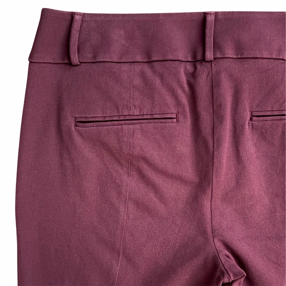 LOFT Julie Skinny Fit Ankle Pants in Plum - Picture 11 of 16